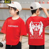 Stylish Cotton Tee for Kids – Drop Shoulder with Oversized Everyday Fit